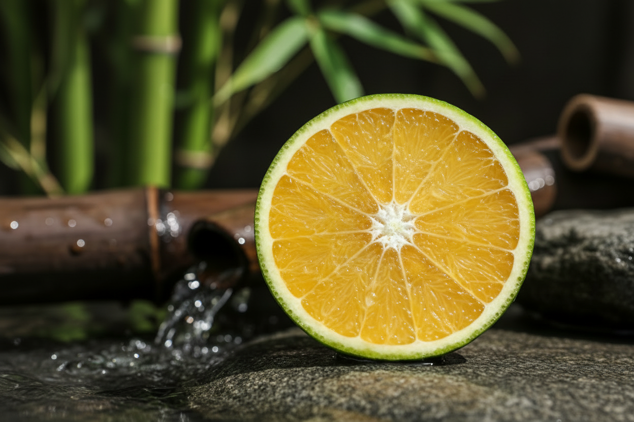 Orange verte sans pépins